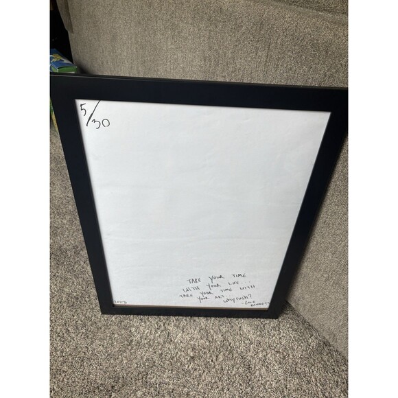 COLE BENNETT LYRICAL LEMONADE AUTOGRAPHED FRAMED POSTER - Picture 1 of 7